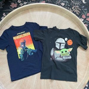 Mandalorian t shirts. Size 6